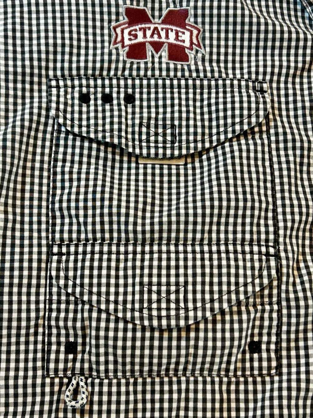 Columbia PFG Super Bonehead Mississippi State Bulldogs Fishing Button-Down Shirt - Picture 4 of 10